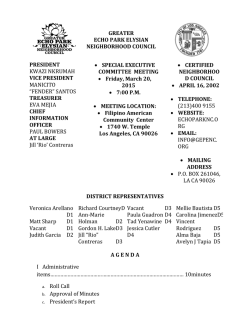 greater echo park elysian neighborhood council president kwazi