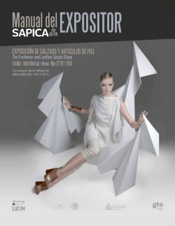 Descarga el manual de expositores