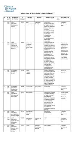 ED 17-03-2015 - Tribunal de Propiedad Industrial