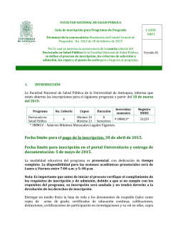 Instrucciones - Universidad de Pamplona