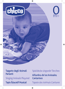 Tappeto degli Animali Parlanti Singing Animals Playmat