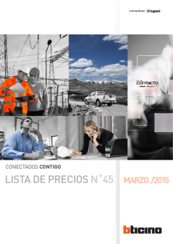 LISTA DE PRECIOS N˚45
