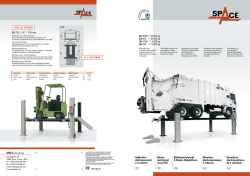 Sollevatori elettromeccanici a 4 colonne Electro
