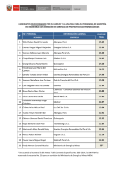 INF. PERSONAL INFORMACI&Oacute;N LABORAL NOMBRE EMPRESA 1