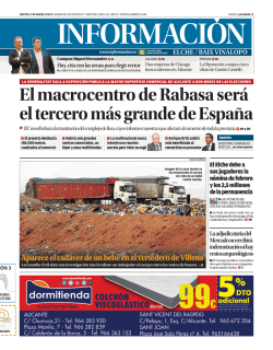 El macrocentro de Rabasa ser&aacute; el tercero m&aacute;s grande de Espa&ntilde;a