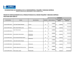 Contratos 081 MIPYME Pr&eacute;stamo BIRF