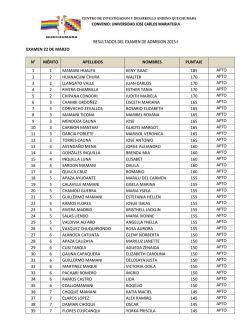 Haga clic aqui para ver la lista de ingresantes.