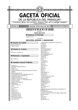 N&ordm; 56 - Gaceta Oficial