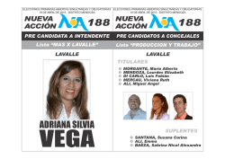 Boleta Produccion y Trabajo Lavalle