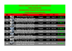 FIN DE LISTA II 16-03