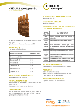 Pascoe Cholo 2 - Natural Vitality