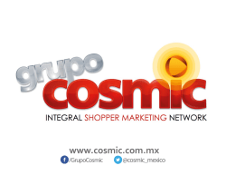 brochure cosmic v2 ingles
