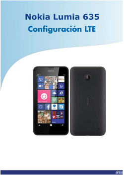 Configuraci&oacute;n LTE (.pdf 564 Kb)