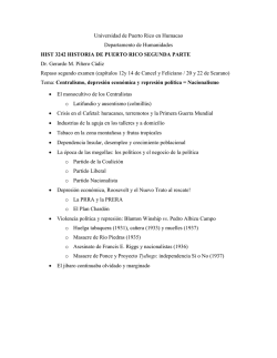 Repaso segundo examen Hist 3242