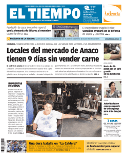 Locales del mercado de Anaco tienen 9 d&iacute;as sin vender