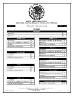 26 - Tribunal Federal de Conciliaci&oacute;n y Arbitraje