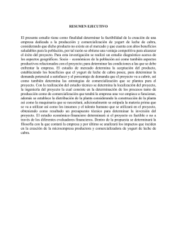 El presente estudio tiene como finalidad determinar la factibilidad