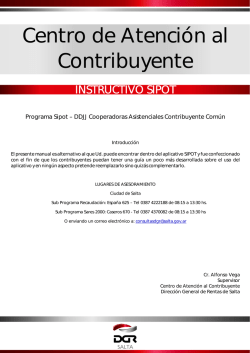 DDJJ - CCAA.cdr - Direcci&oacute;n General de Rentas