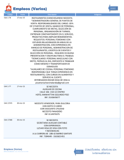 Empleos (Varios)