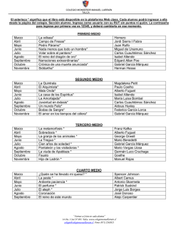 Media - Colegio Monse&ntilde;or Manuel Larra&iacute;n