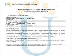 UNIVERSIDAD NACIONAL ABIERTA Y A DISTANCIA UNAD