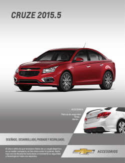Chevrolet Cruze 2015.5