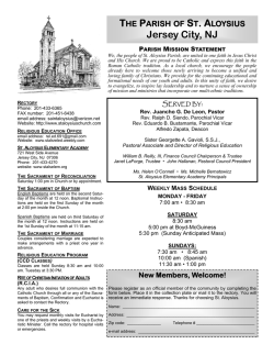 Jersey City, NJ - St. Aloysius Cathoilic Church Jersey City