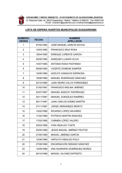1 lista de espera huertos municipales guadarrama n&uacute;mero orden