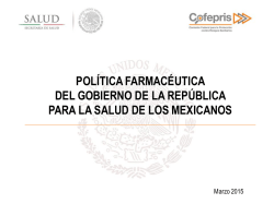 Link de la presentaci&oacute;n del Comisionado Federal, Mikel Arriola en la