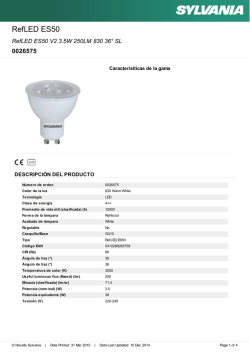 Hoja de datos - Havells Sylvania