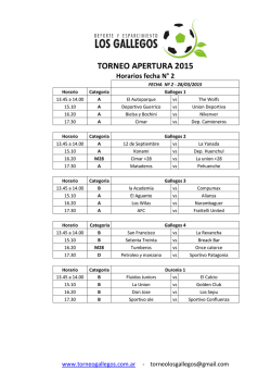 Torneo Los Gallegos
