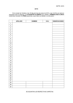 Criminolog&iacute;a Cl&iacute;nica