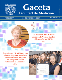 Versi&oacute;n PDF - Facultad de Medicina