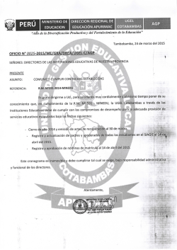 &bull;*`-`&mdash;&bull;" I MINISTERIO DE DIRECCI&Oacute;N REGIONAL DE UGEL