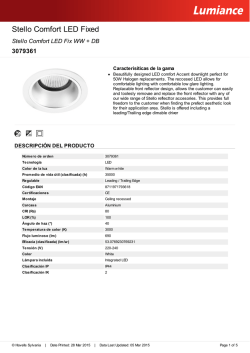 Hoja de datos - Havells Sylvania