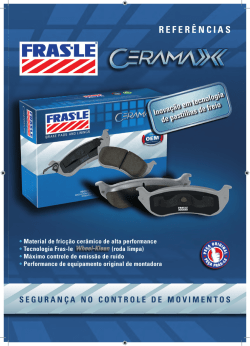 R E F E R &Ecirc; N C I A S - Fras-le