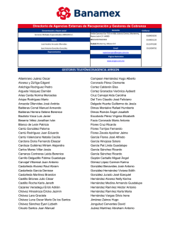 Agencias de Cobranza(Personas morales)