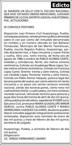 Edicto - Intolerancia Diario