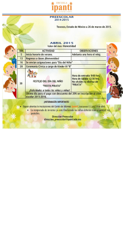 &bull; La temporada de invierno ya est&aacute; finalizando las ni&ntilde;as