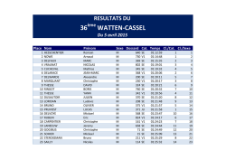 36 WATTEN-CASSEL - Jogging-plus