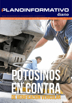 San Luis Potos&iacute;, San Luis Potos&iacute; | A&ntilde;o 3 No. 830