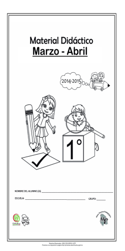 Primer grado - SEECH. Direcci&oacute;n de Educaci&oacute;n Primaria.