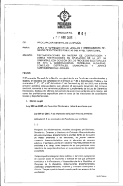 r 7 ABR 2015 - Procuradur&iacute;a General de la Naci&oacute;n