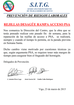 23-03 Rejilla desague acceso PSA