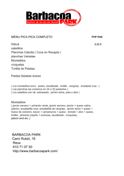 FLECA FLAQUE - BARBACOA PARK