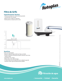 Filtro de Grifo