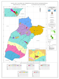 mapa de valores de terrenos por zonas homog&eacute;neas provincia 7
