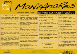 AGENDA ABRIL 2015