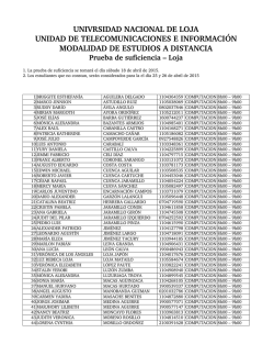 univrsidad nacional de loja unidad de telecomunicaciones e