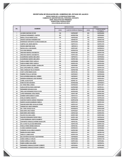 secretar&iacute;a de educaci&oacute;n del gobierno del estado de jalisco